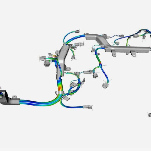 inar Virtual validation of wiring harnesses and hoses
